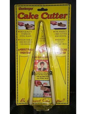 VINTAGE CONTEMPO CAKE CUTTER KAKE KUT'R AS SEEN ON TV